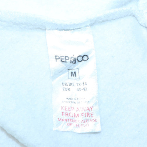 Disney Womens White Mickey Mouse Authentic Sweatshirt Size 12-14