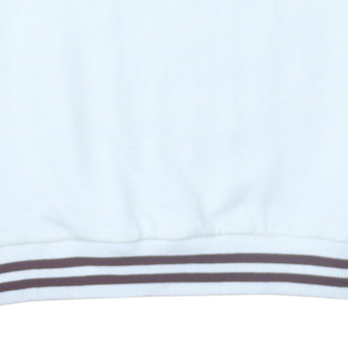 Disney Womens White Mickey Mouse Authentic Sweatshirt Size 12-14