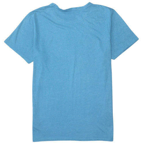 Jean Pascale Men’s Blue Graphic Eagle Crew Neck T-Shirt Size L