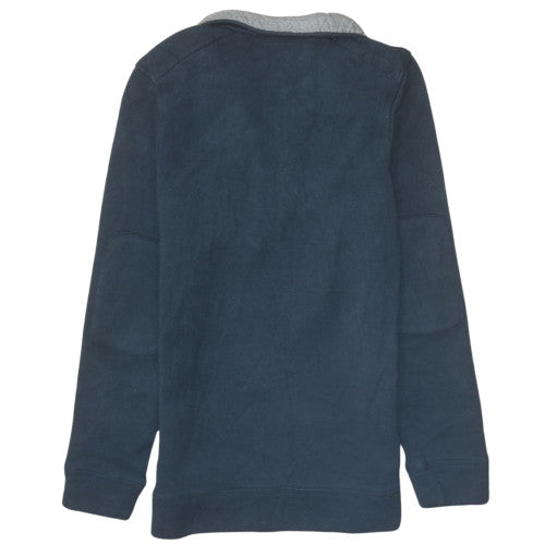 Columbia Men's Blue Fleece 1/4 Zip Pullover Sweatshirt Size M