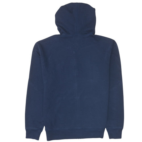 GAP Women's Navy Blue Full Zip Hoodie Small Cotton Blend Classic Fit