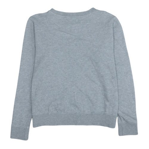 Wrangler Men's Grey Logo Crew Neck Sweatshirt Size M