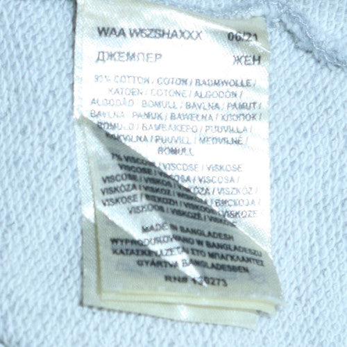 Wrangler Men's Grey Logo Crew Neck Sweatshirt Size M