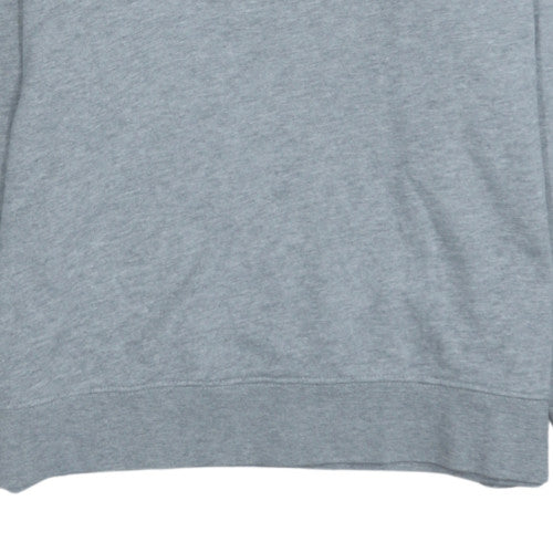 Wrangler Men's Grey Logo Crew Neck Sweatshirt Size M