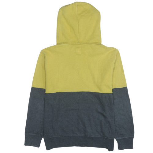 GAP Kids Boys Yellow & Grey Pullover Hoodie XXL Cotton Blend Sweatshirt