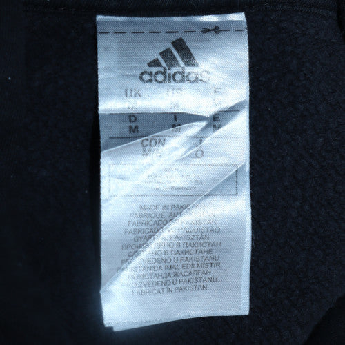 Adidas Men's Black Pullover Hoodie M Sports Fleece Sweatshirt