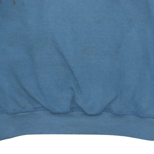 Reebok Mens Blue XL Pullover Sweatshirt Vintage 90s Sportswear