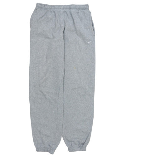 Nike Womens Grey Sweatpants S Regular Fit Cotton Blend Joggers