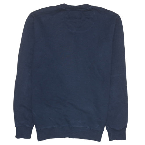 Calvin Klein Jeans Men’s Blue Crew Neck Logo Sweatshirt Size M