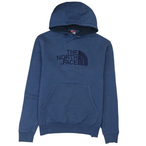 The North Face Men’s Blue Pullover Hoodie Size L Outdoor Cotton