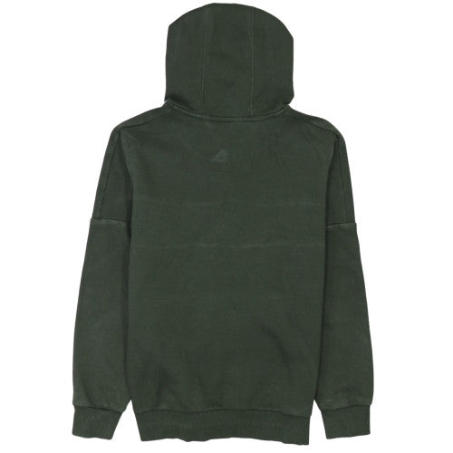 Adidas Boys Green Pullover Hoodie 13-14 Years Fleece Logo Sweatshirt