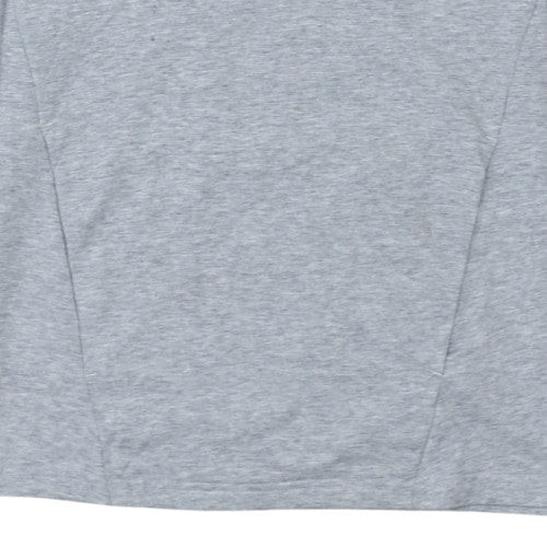 Gymshark Men's Grey XS Pullover Hoodie Slim Fit Lightweight