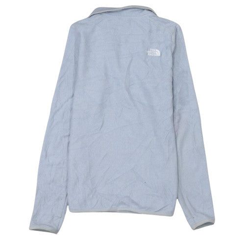 The North Face Womens Light Blue Fleece Pullover Sweatshirt M