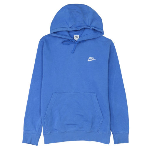 Nike Men's Blue Pullover Hoodie S Fleece Regular Fit Sportswear