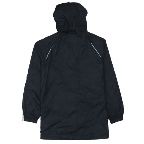 Adidas Womens Black Size 14 Hooded Windbreaker Jacket
