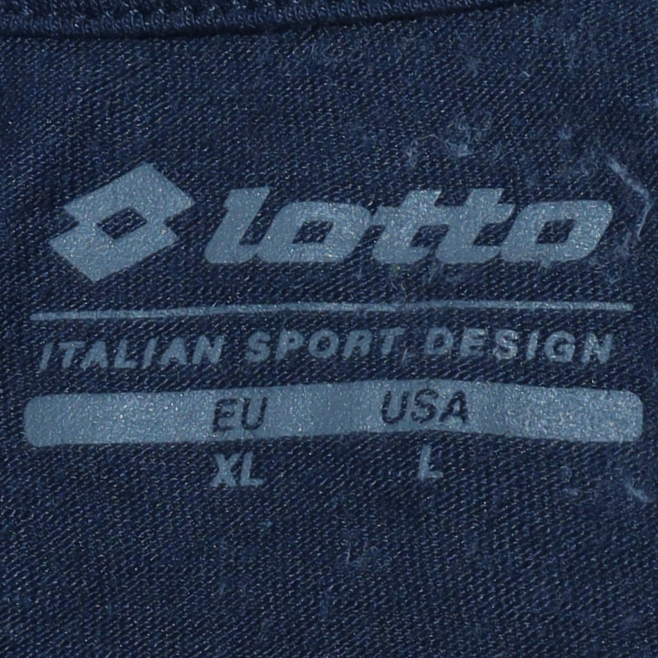 Lotto Men's Blue XL Graphic Sea Print Cotton T-Shirt