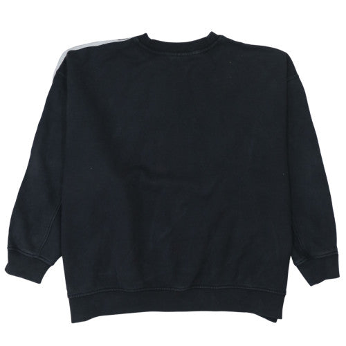 Adidas Women Black Size 16 Crew Neck Pullover Sweatshirt
