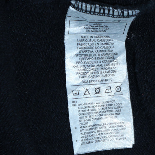 Adidas Women Black Size 16 Crew Neck Pullover Sweatshirt