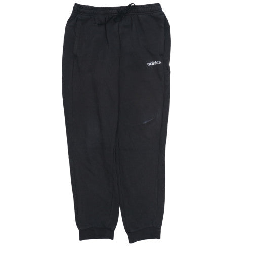 adidas Men's Black Jogger Trousers M Regular Fit Fleece Activewear