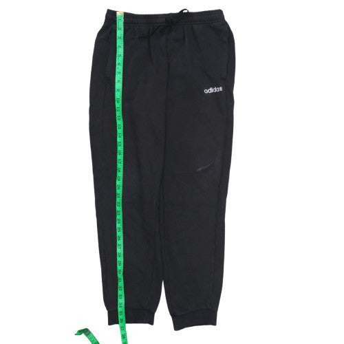 adidas Men's Black Jogger Trousers M Regular Fit Fleece Activewear