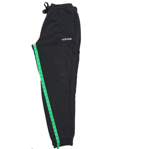 adidas Men's Black Jogger Trousers M Regular Fit Fleece Activewear