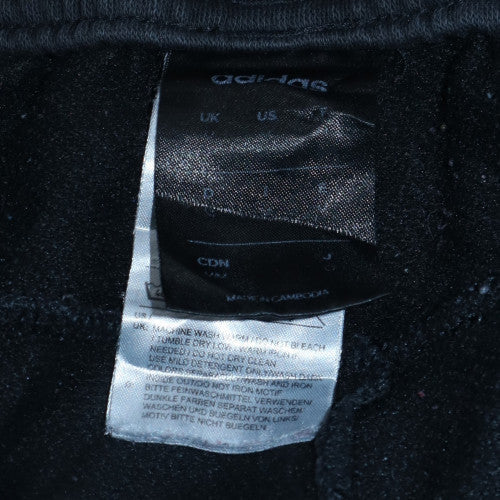 adidas Men's Black Jogger Trousers M Regular Fit Fleece Activewear