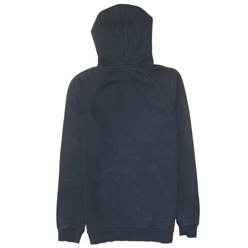Adidas Mens Black Pullover Hoodie M Sports Logo Graphic Fleece