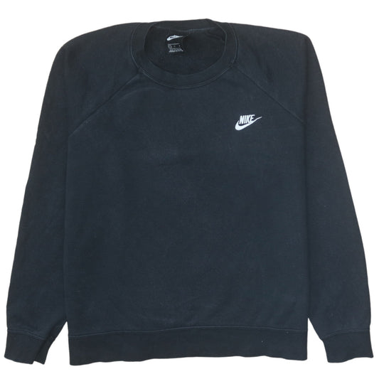 Nike Men's Black L Pullover Crew Neck Sweatshirt