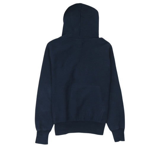 Champion Men's Blue Pullover Hoodie Small Logo Fleece Sweatshirt