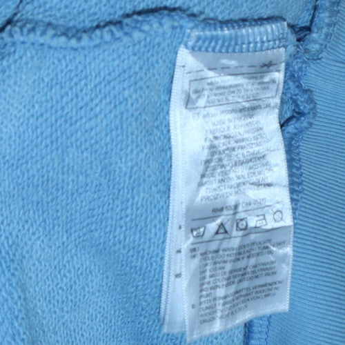 Adidas Men's Blue XL Pullover Sweatshirt Graphic Logo Crew Neck