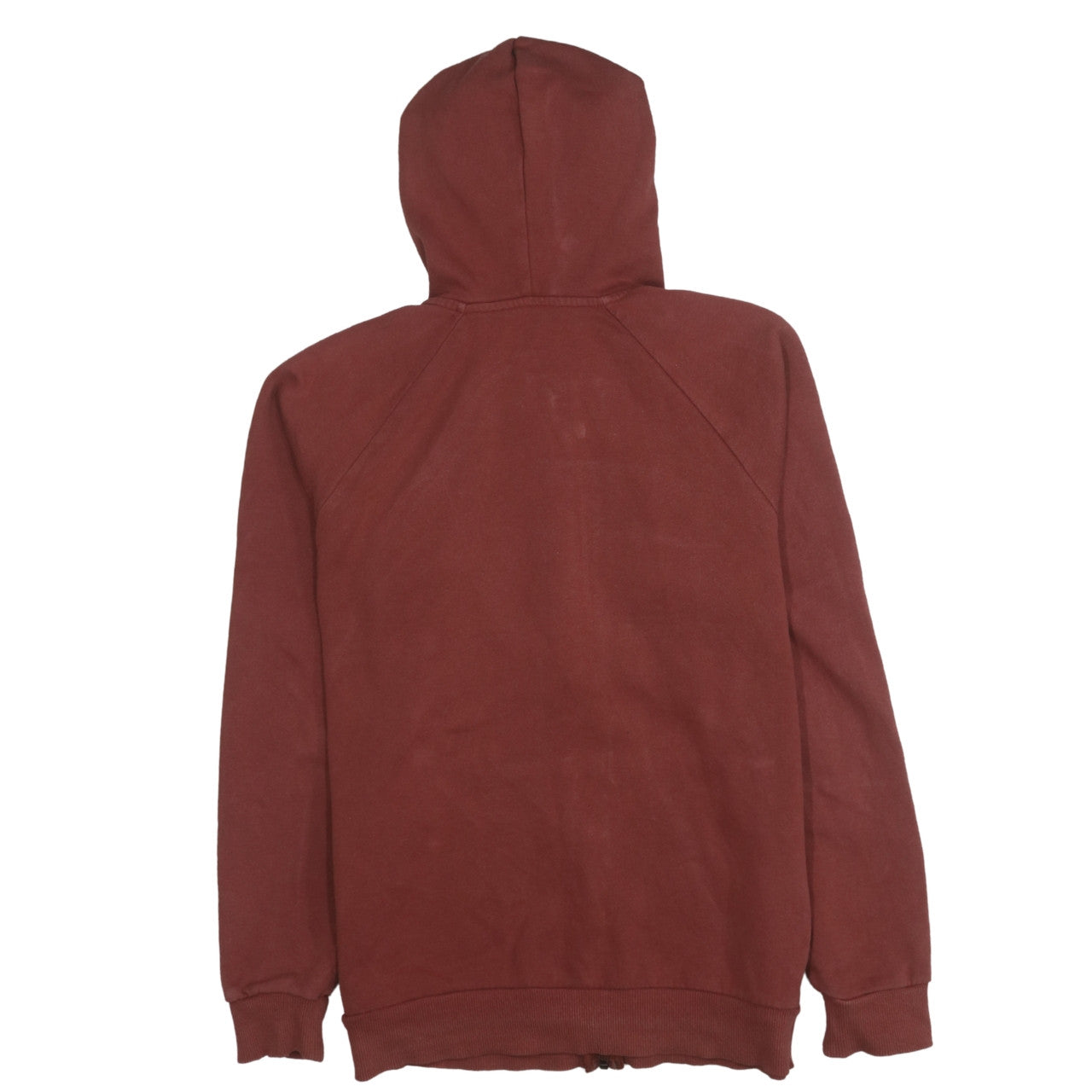 Under Armour Men's Brown Full Zip Hoodie Size S Relaxed Fit Fleece