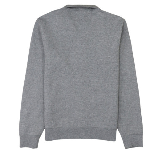 Ralph Lauren Men's Grey 1/4 Zip Collared Sweatshirt M Regular Fit