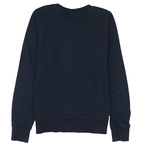 Champion Men's Blue Graphic Pullover Sweatshirt Medium