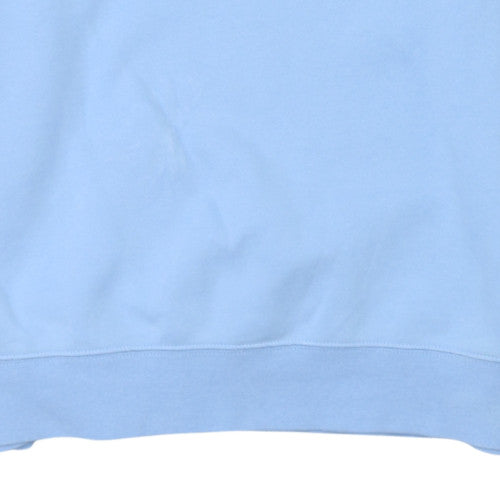 Nike Men's Blue Crew Neck Cotton Pullover Sweatshirt Size M