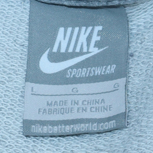 Nike Mens Grey Sportswear Pullover Sweatshirt Size L