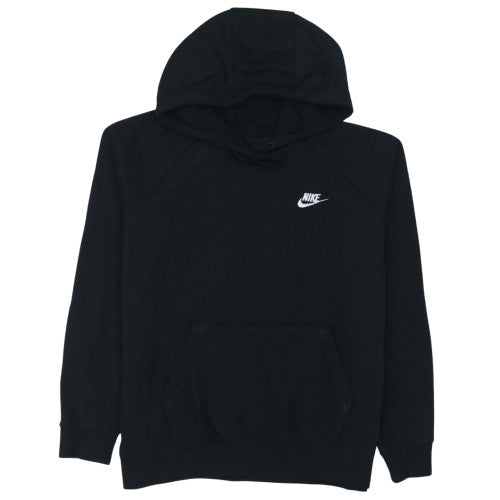 Nike Men's Black Pullover Hoodie L Regular Fit Fleece Sportswear