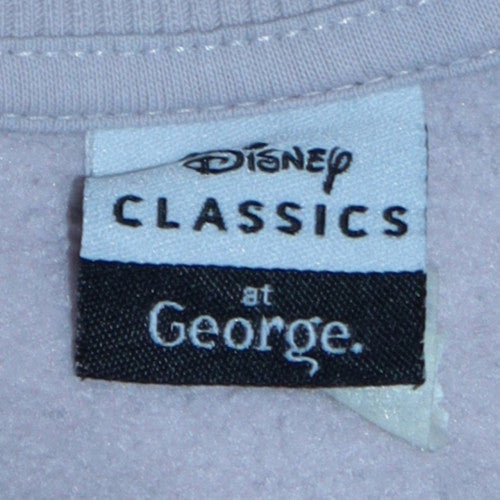 Disney Classics George Women Lilac Dumbo Sweatshirt Size 12-14
