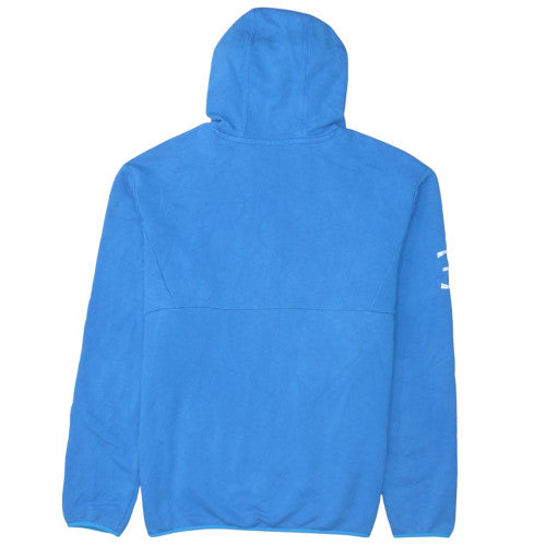Puma Men's Blue Pullover Hoodie Size L Embroidered Logo Sportswear