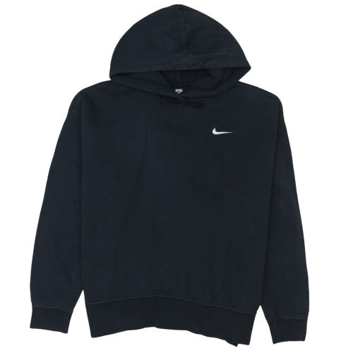 Nike Men Black Pullover Hoodie L Regular Fit Sportswear