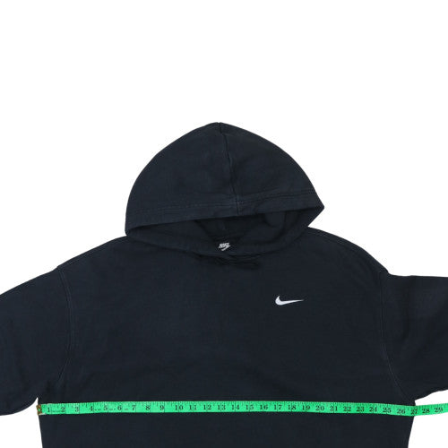 Nike Men Black Pullover Hoodie L Regular Fit Sportswear