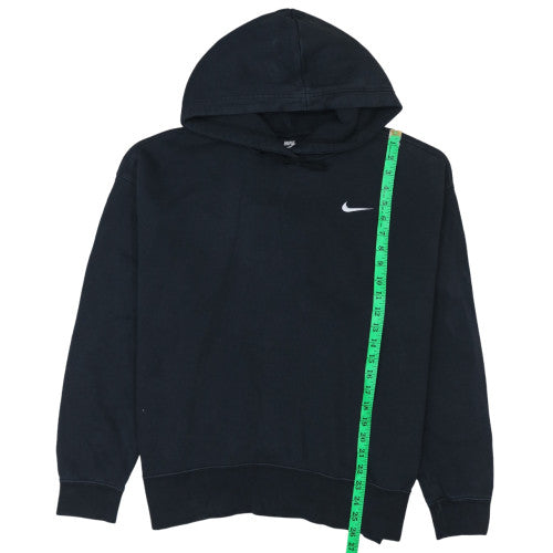 Nike Men Black Pullover Hoodie L Regular Fit Sportswear