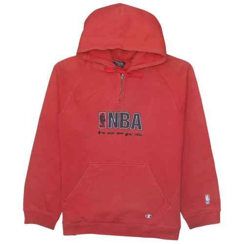 Champion Men's Red NBA Hoops Pullover Hoodie Size M