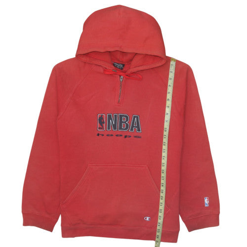 Champion Men's Red NBA Hoops Pullover Hoodie Size M
