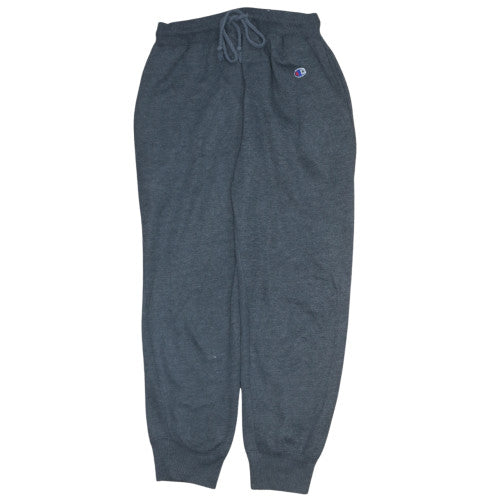 Champion Men's Grey Fleece Jogger Sweatpants Medium Regular Fit