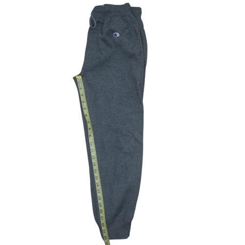 Champion Men's Grey Fleece Jogger Sweatpants Medium Regular Fit