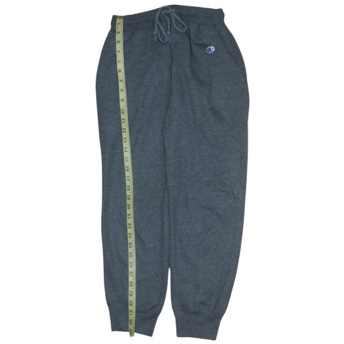 Champion Men's Grey Fleece Jogger Sweatpants Medium Regular Fit