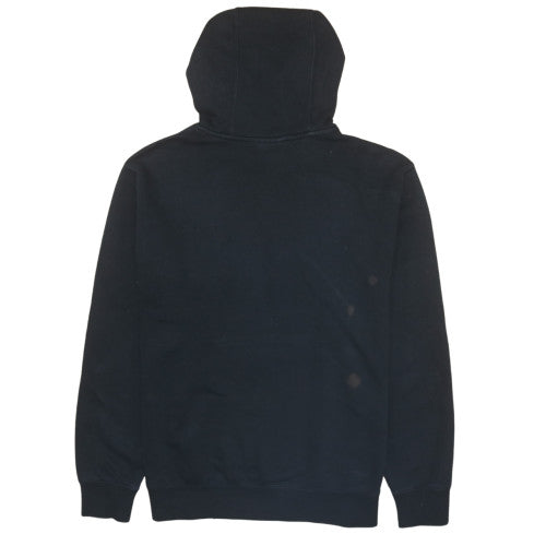 Nike Men's Black Pullover Hoodie L Cotton Fleece Logo Sportswear