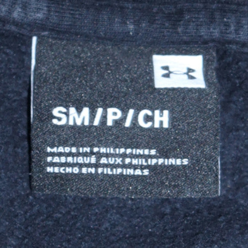 Under Armour Men's Black Small Pullover Hoodie Sweatshirt