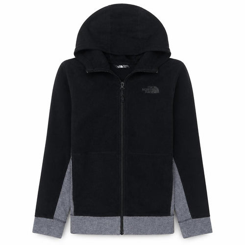 The North Face Boys Black XL Full Zip Hoodie - Fleece, Hooded, Casual