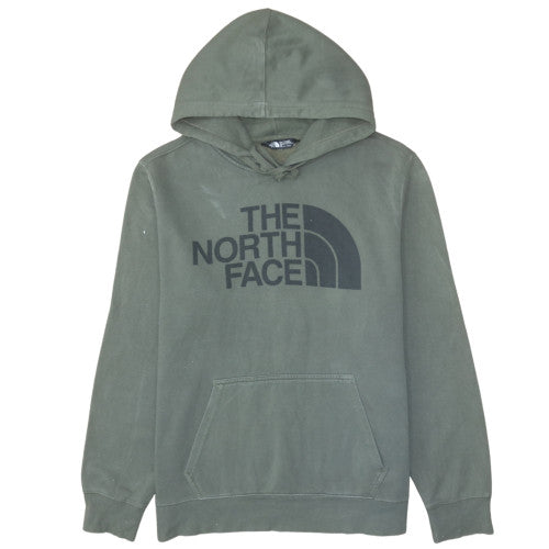 The North Face Men's Green Logo Pullover Hoodie Size L Regular Fit
